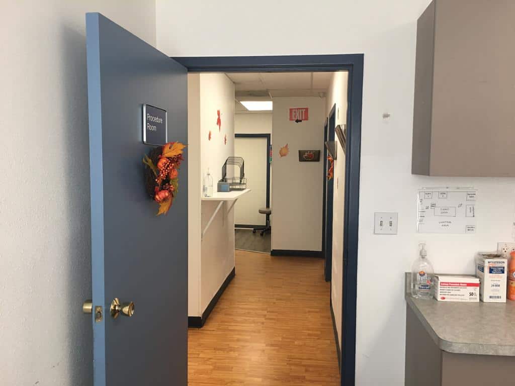Clinic interior